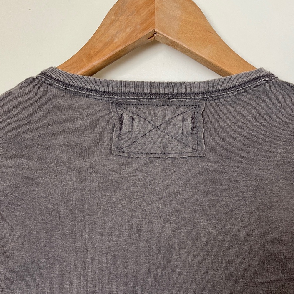 We The Free Slate Gray V-Neck Tee - Picture 7 of 7
